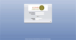 Desktop Screenshot of ndnet.ccnm.edu