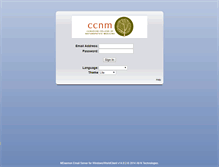 Tablet Screenshot of ndnet.ccnm.edu